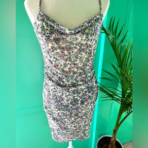 BCBG ruched dress